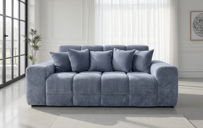 Jacob Sofa Grey 3 Seater
