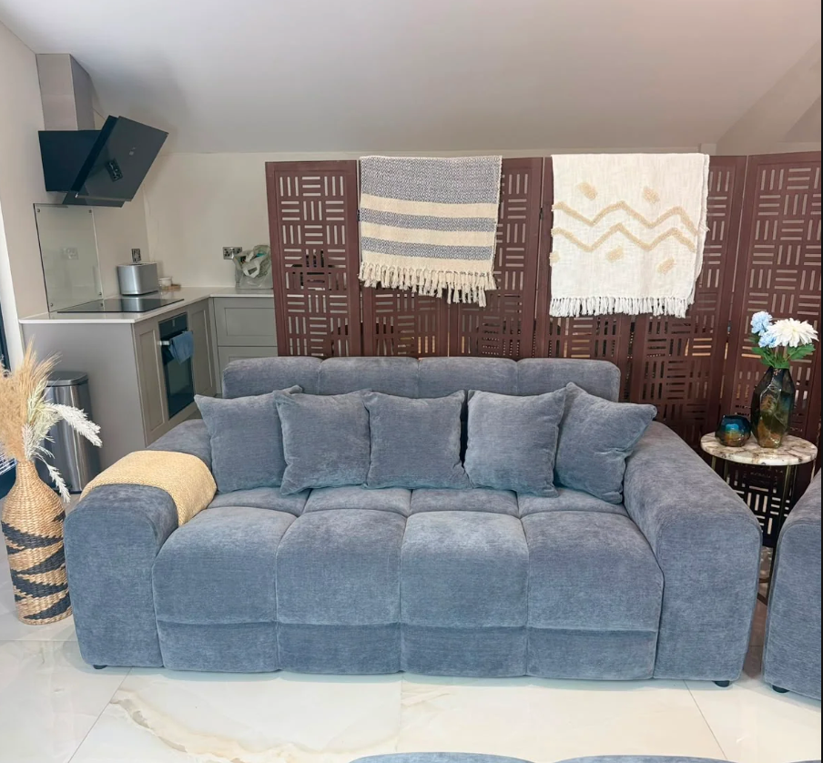 Jacob Sofa Grey 3 Seater