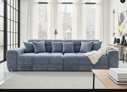 Jacob Sofa Grey 4 Seater
