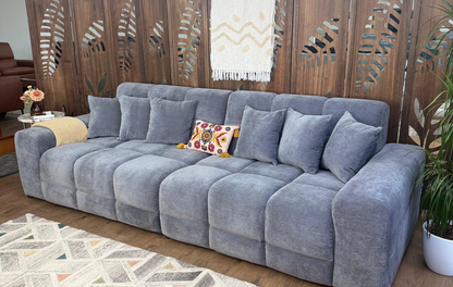 Jacob Sofa Grey 4 Seater