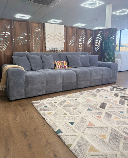 Jacob Sofa Grey 4 Seater