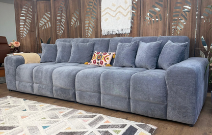 Jacob Sofa Grey 4 Seater
