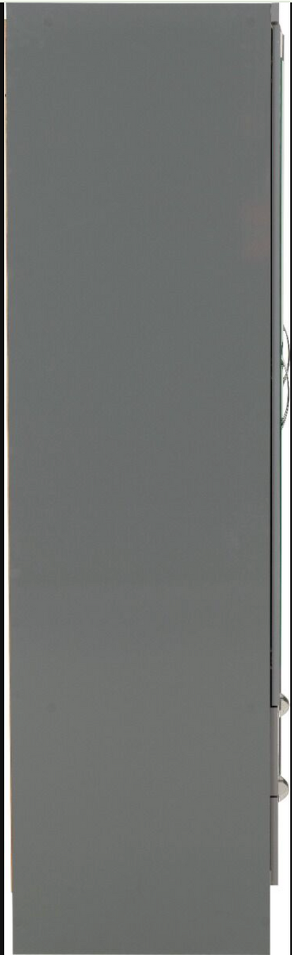 Nevada 4 Door 2 Drawer Wardrobe - Grey Gloss