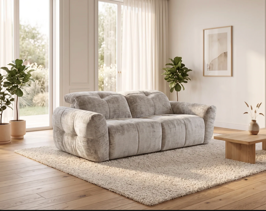 Faringdon Electric Recliner Beige 2 Seater