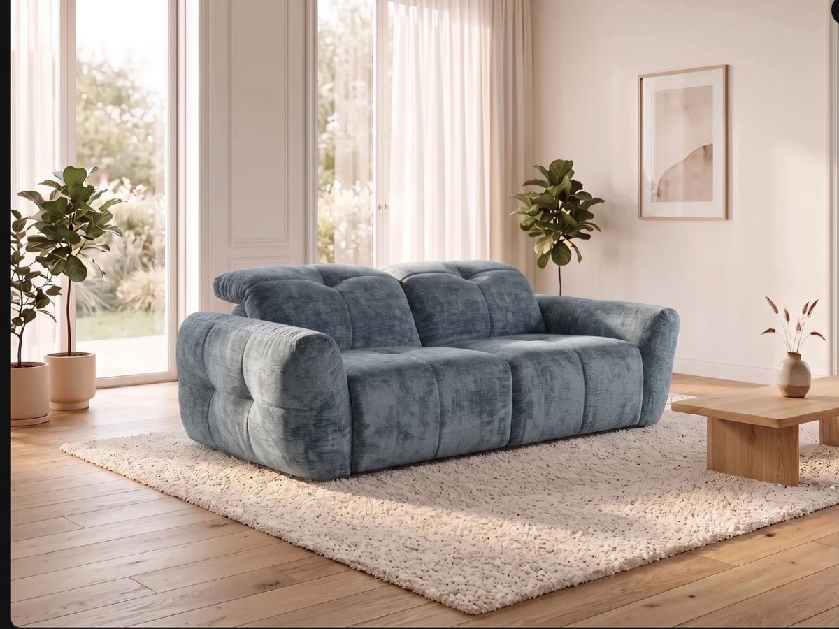 Faringdon Electric Recliner Grey 2 Seater