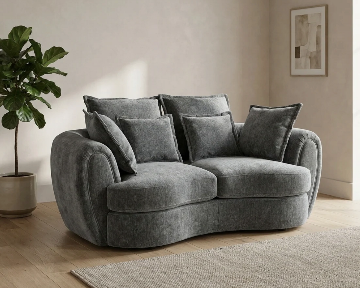 Dorchester Sofa Charcoal 2 Seater