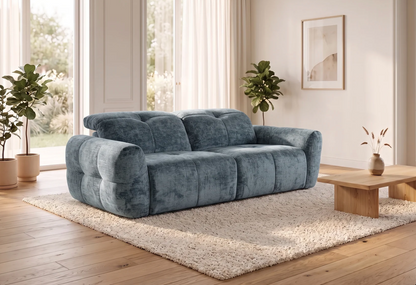 Faringdon Electric Recliner Grey 3 Seater