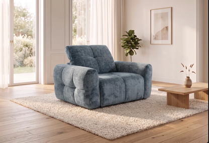 Faringdon Electric Recliner Grey Armchair