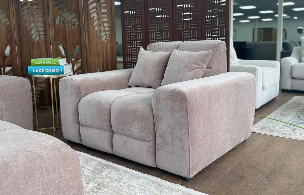Jacob Sofa Latte Armchair
