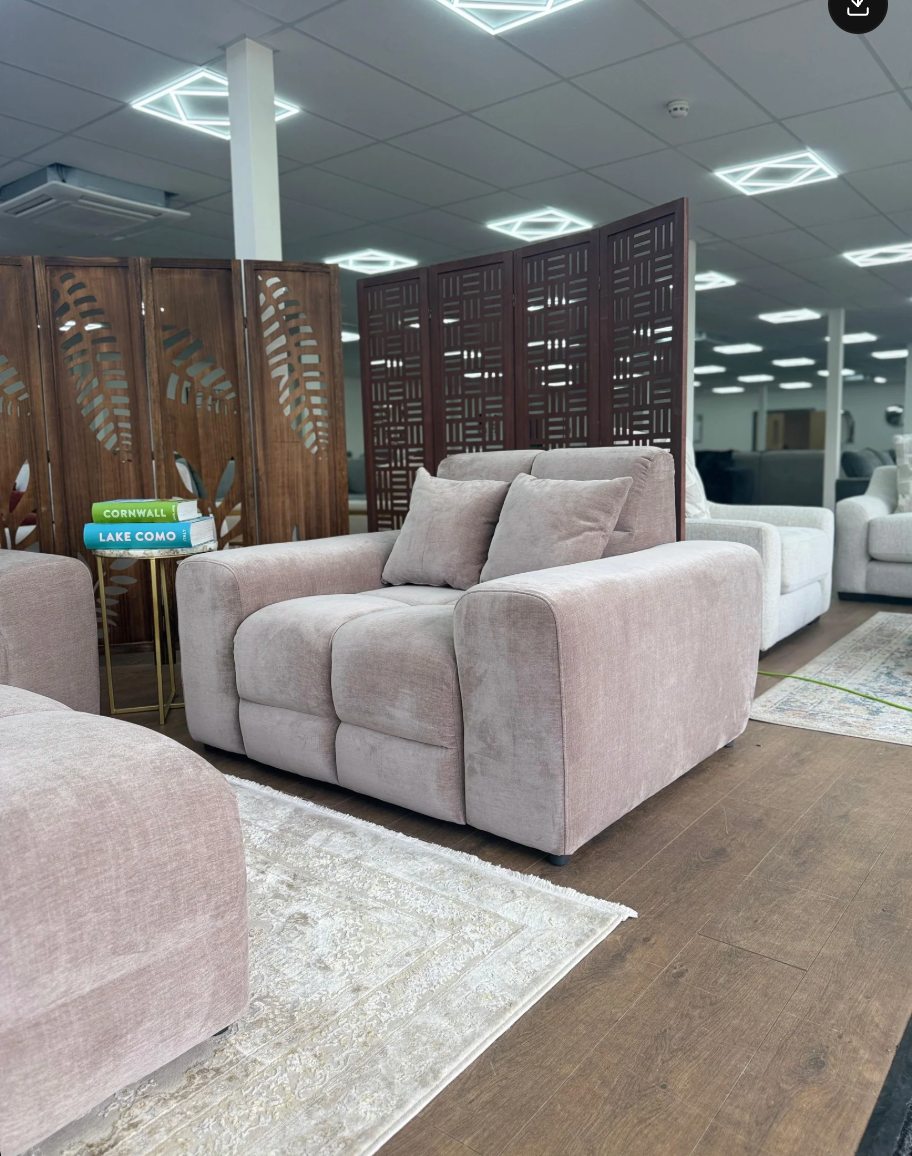 Jacob Sofa Latte Armchair