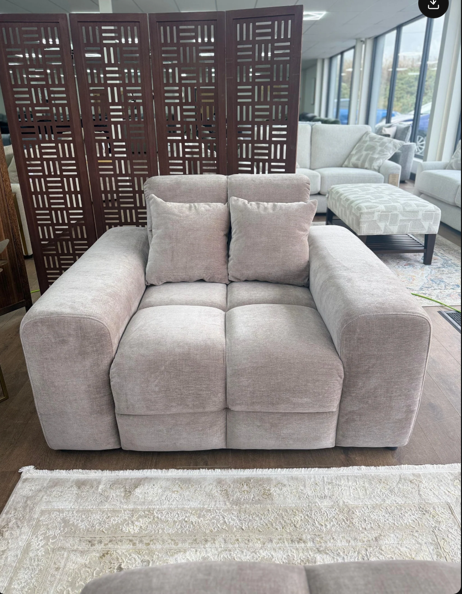 Jacob Sofa Latte Armchair