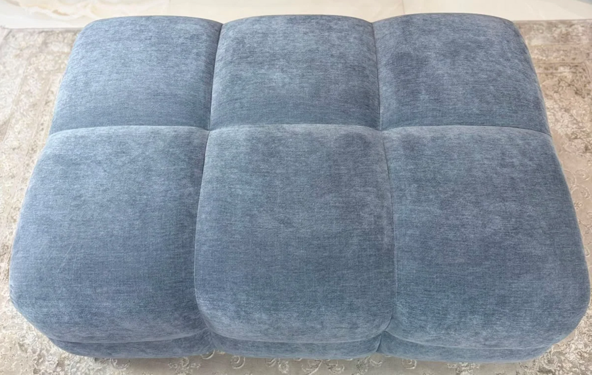 Jacob Sofa Grey Footstool