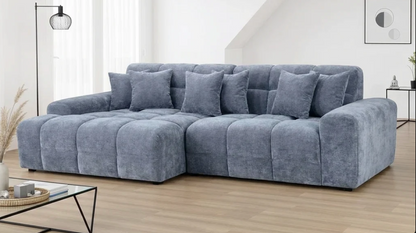 Jacob Sofa Grey Left Hand Facing Corner