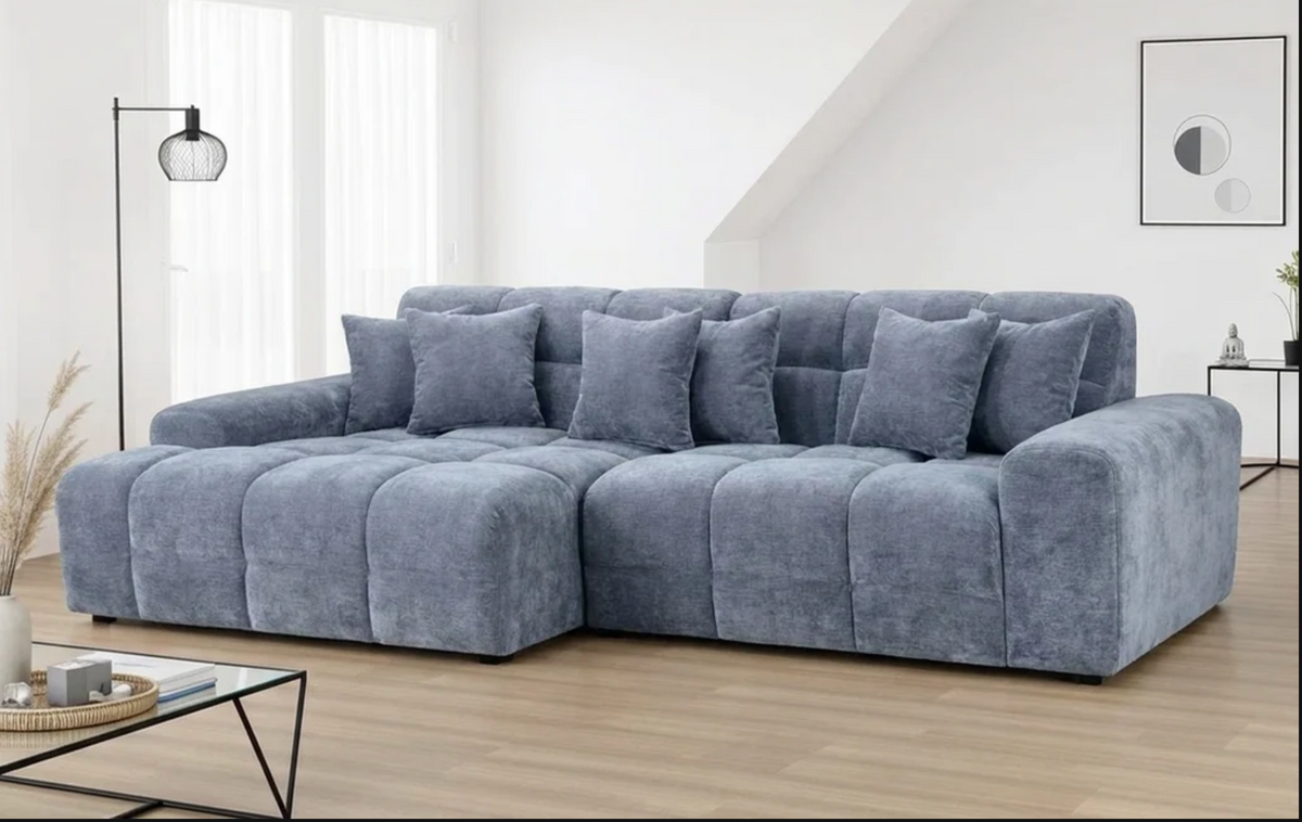 Jacob Sofa Grey Left Hand Facing Corner