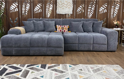 Jacob Sofa Grey Left Hand Facing Corner