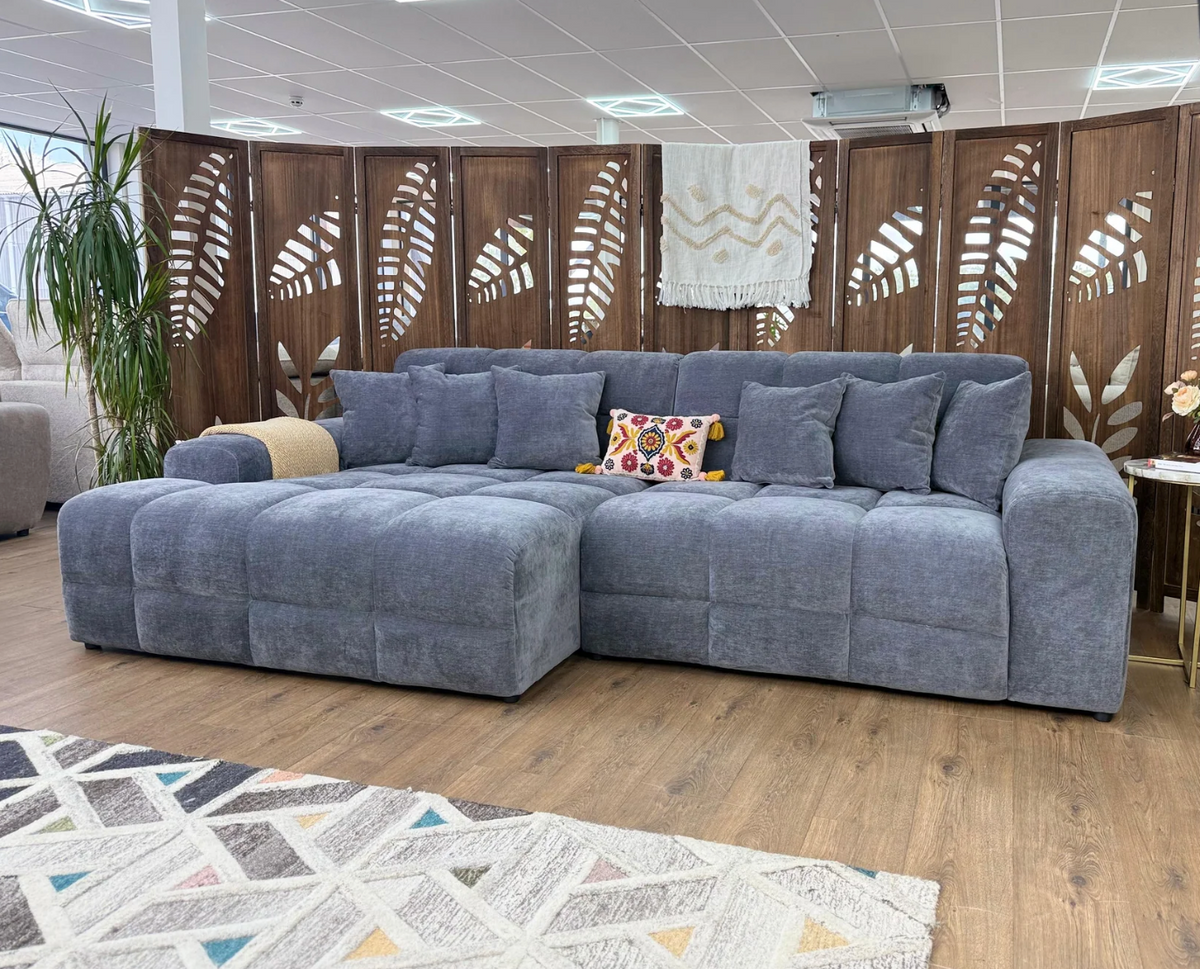 Jacob Sofa Grey Left Hand Facing Corner