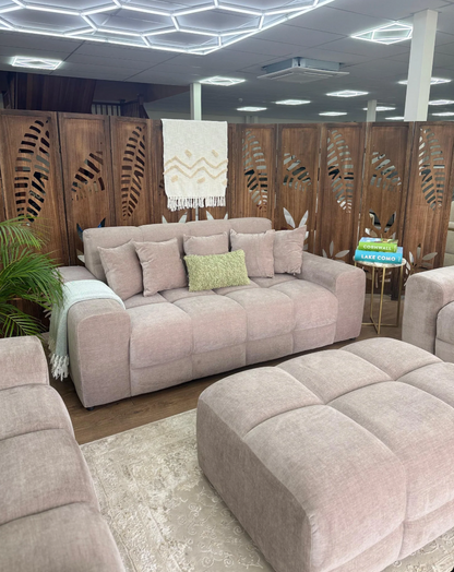 Jacob Sofa Latte 3 Seater