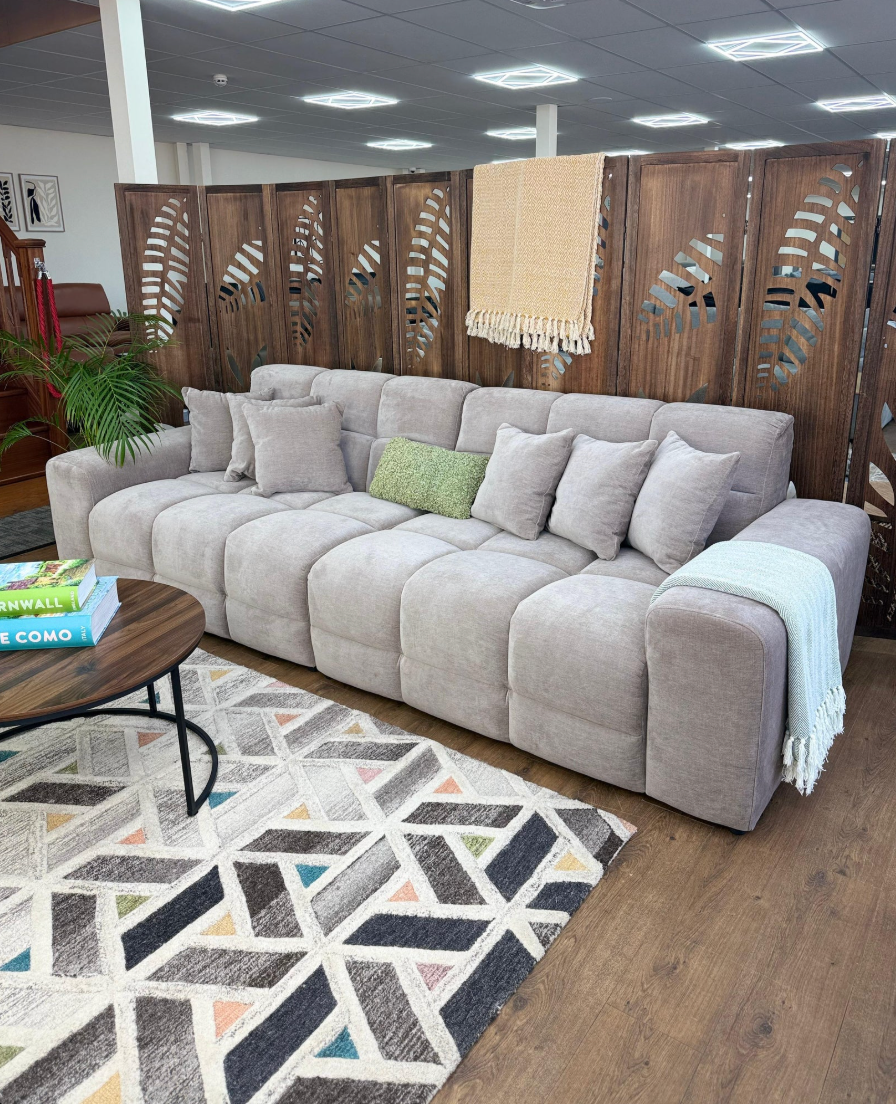 Jacob Sofa Latte 4 Seater