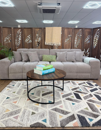 Jacob Sofa Latte 4 Seater