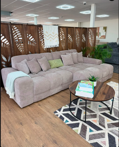 Jacob Sofa Latte Right Hand Facing Corner