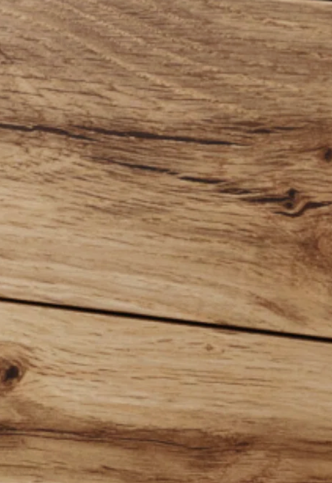 Camar Large Oak Effect 3 Drawer Sideboard