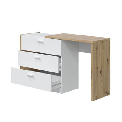 Granada Cashmere And Artisan Oak Effect Chest Of Drawers