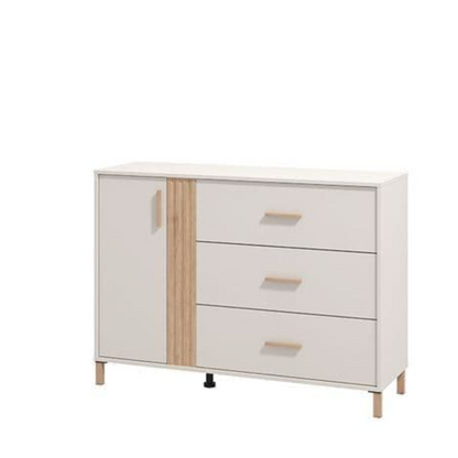 Granada Cashmere And Artisan Oak Effect Chest Of Drawers
