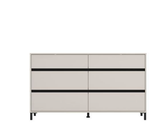 Zavaro Cashmere Wide Chest Of Drawers