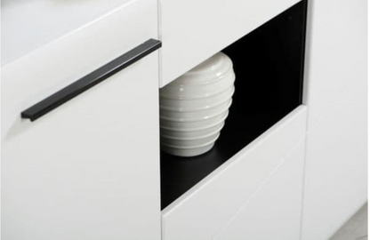 Terrento White Gloss Tall Sideboard