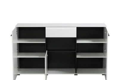 Terrento White Gloss Tall Sideboard