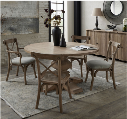 Copgrove Collection Round Pedestal Dining Table
