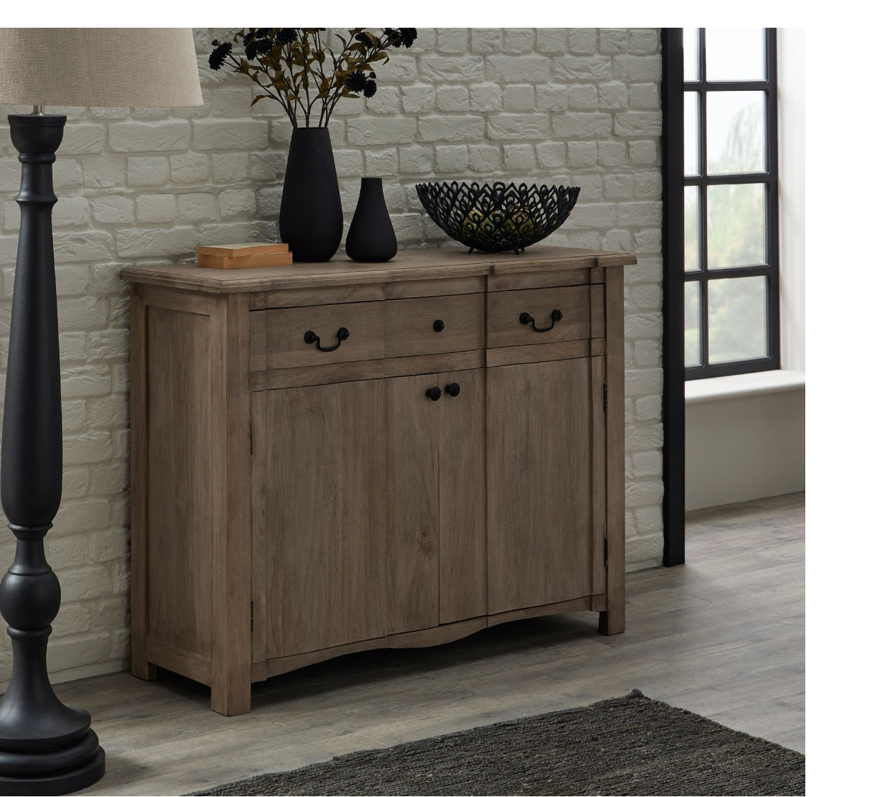 Copgrove Collection 1 Drawer 2 Door Sideboard