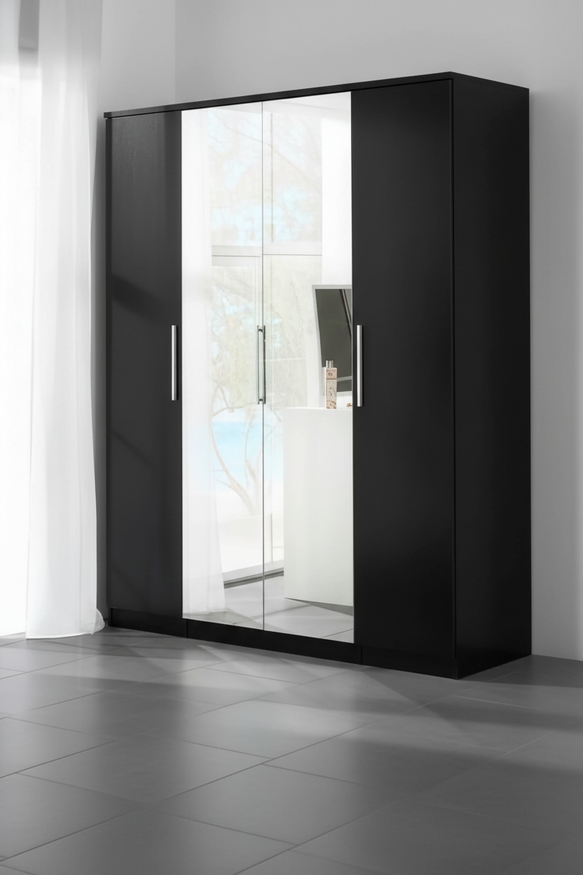 Topline Robe with two Mirrors 4 Door