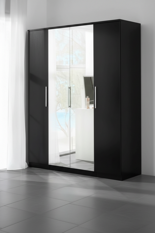 Topline Robe with two Mirrors 4 Door