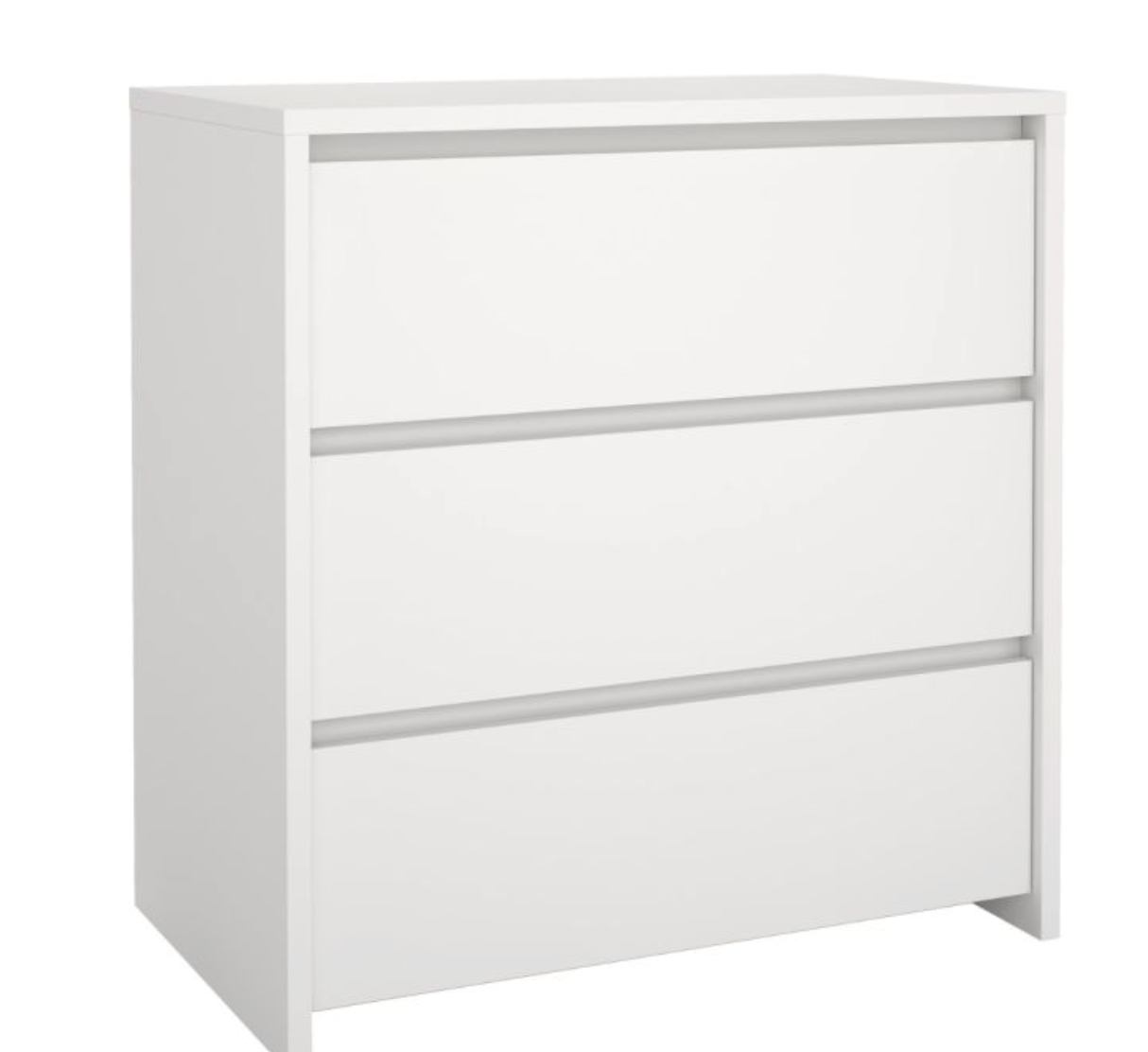 Next Chest of Drawers – 3 Drawer | White Modern Bedroom Storage