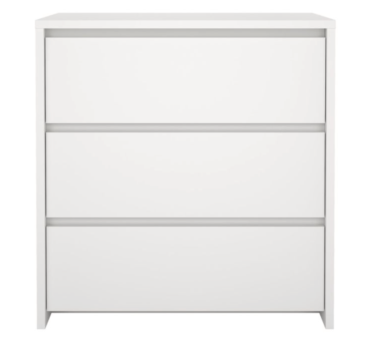 Next Chest of Drawers – 3 Drawer | White Modern Bedroom Storage