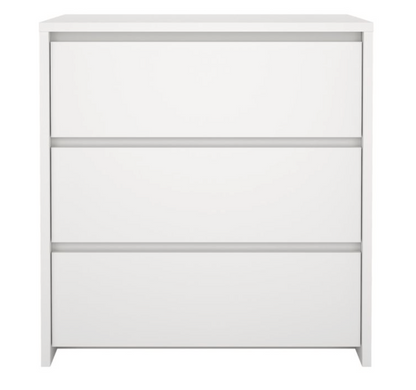 Next Chest of Drawers – 3 Drawer | White Modern Bedroom Storage