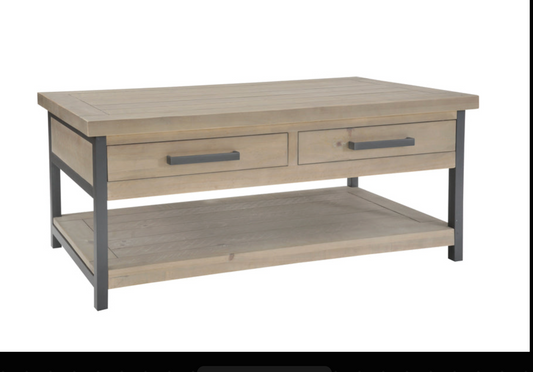 Lowry Iron Framed Coffee Table