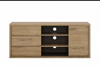 Shetland 1 Door 3 Drawer TV Cabinet