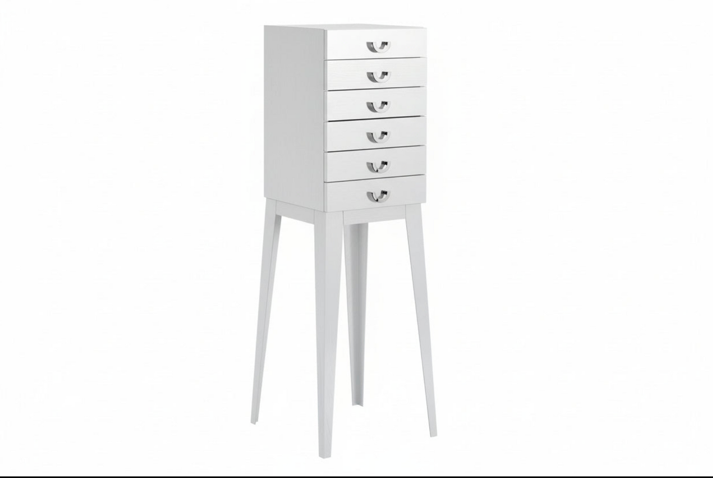 Lure Stainless Steel 6 Drawer Chest
