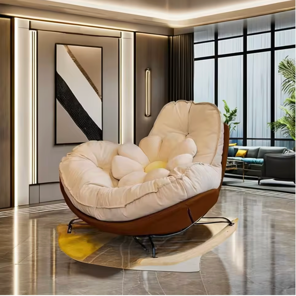 Honeycomb Rocking Chair Luxury Penguin Style