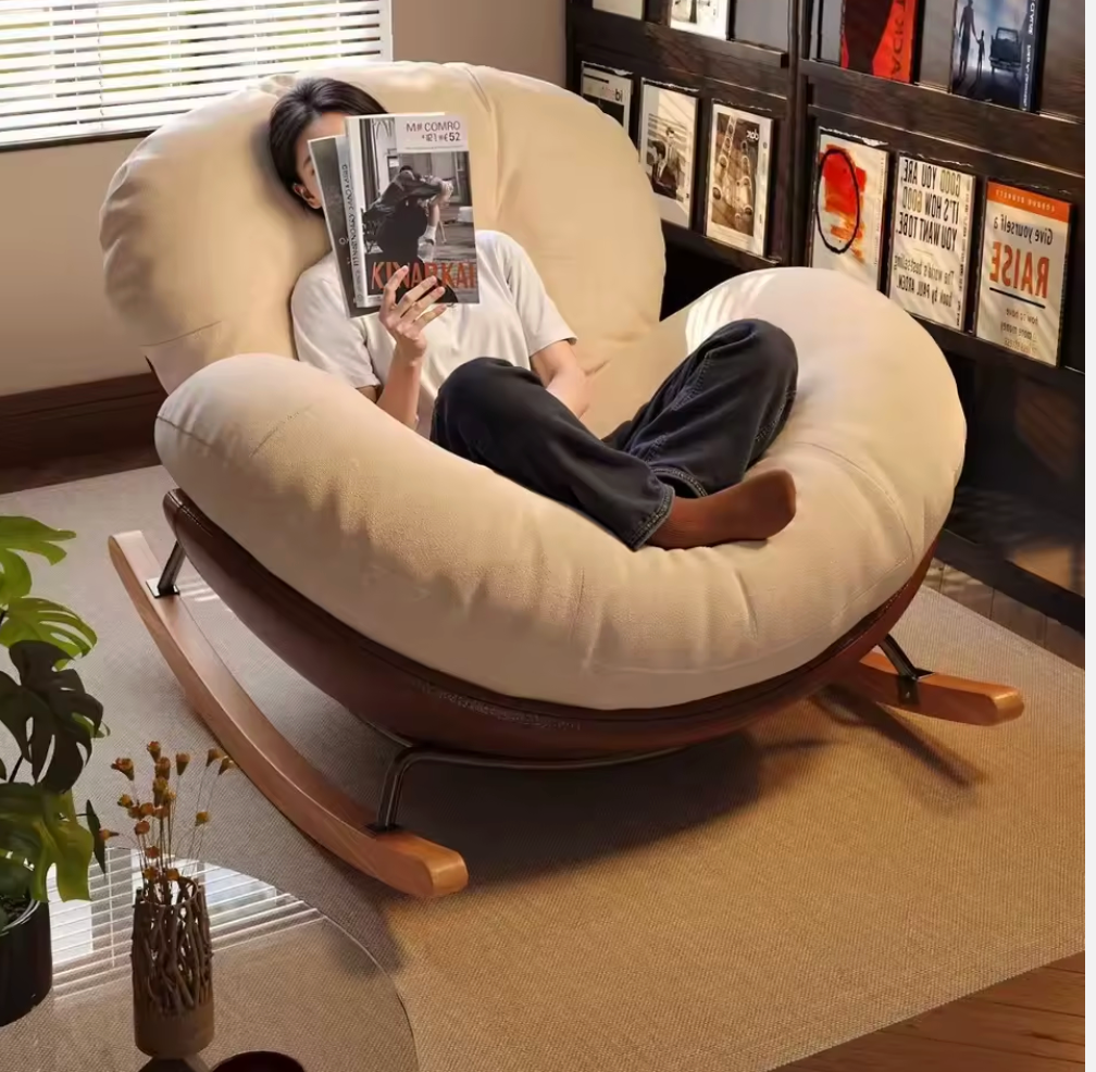 Honeycomb Rocking Chair Luxury Penguin Style