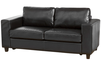 Milano Leather Look Compact 2 Seater Sofa