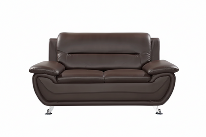 Oxford Faux Leather 2 Seat Sofa