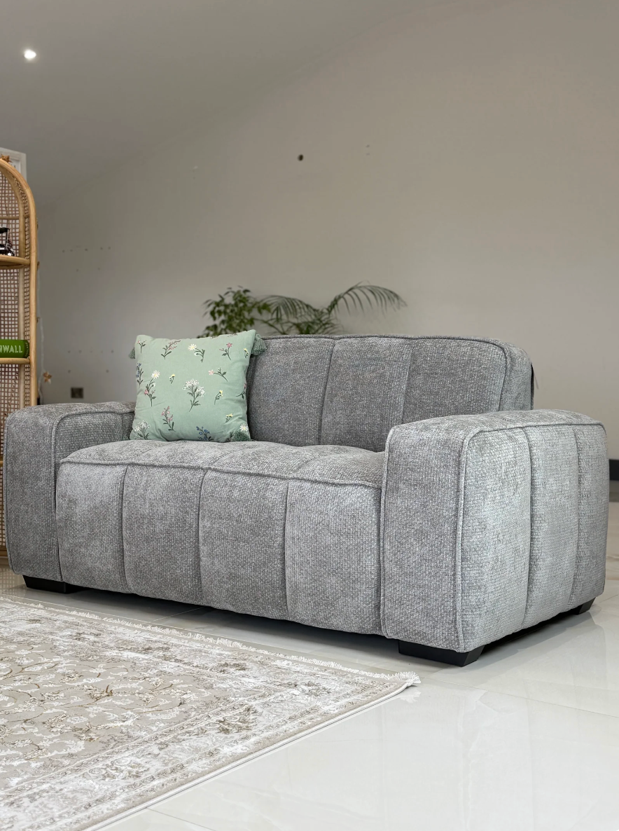 Paris Sofa Grey 2 Seater