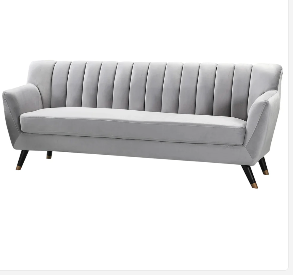 VF Velvet 3 Seat Sofa