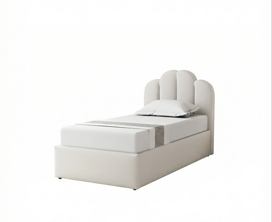 MM - 25001 - Single Fabric Ottoman Bed Frame