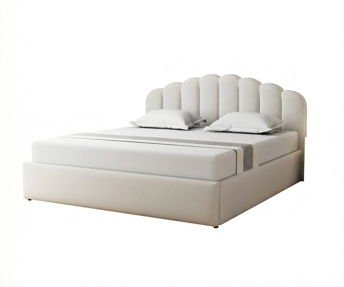 Superking Fabric Ottoman Bed Frame