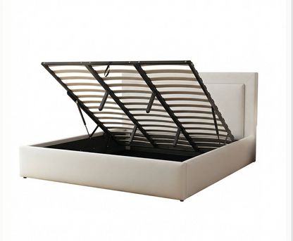 Superking Fabric Ottoman Bed Frame