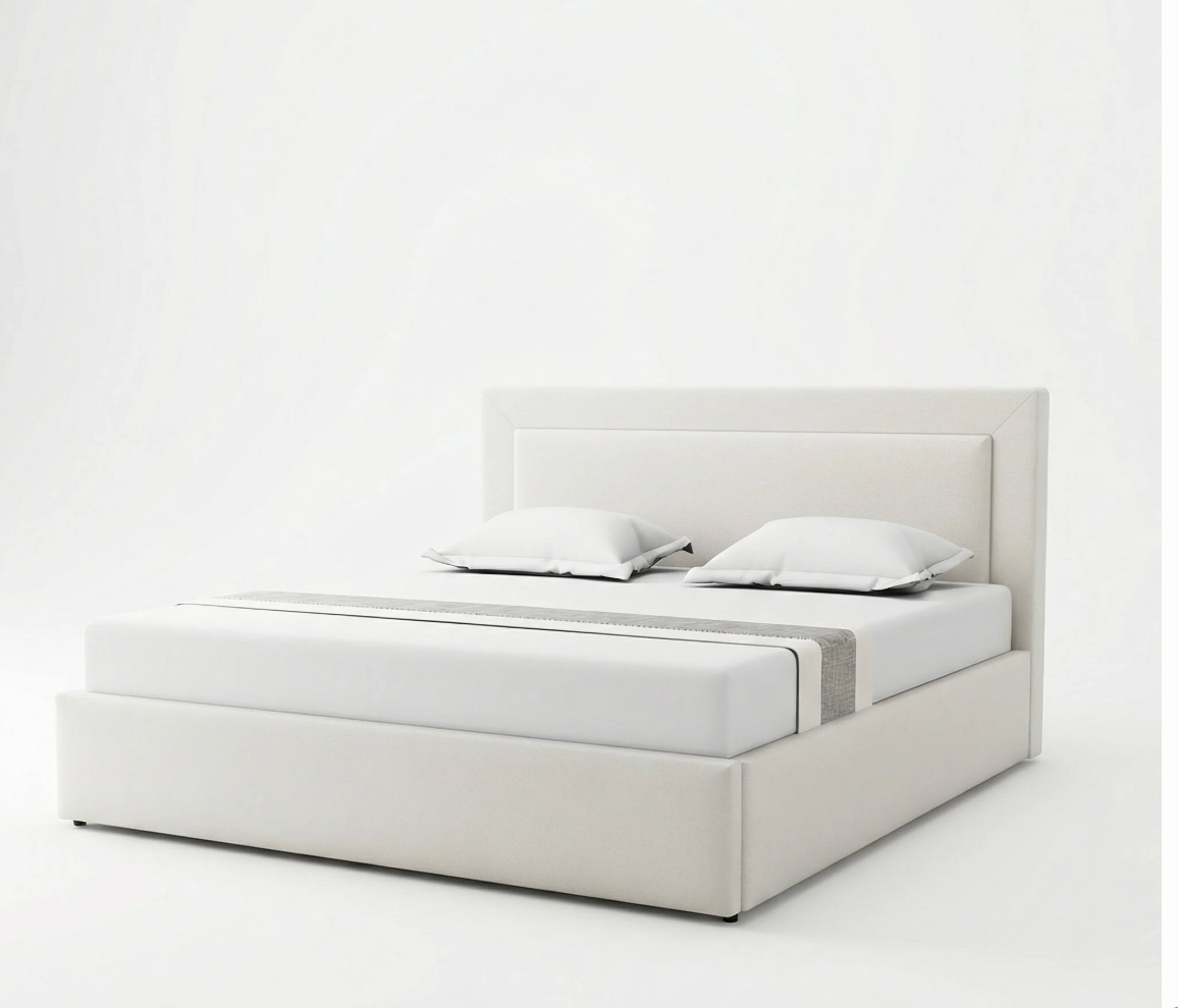 Superking Fabric Ottoman Bed Frame